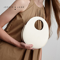 JESSIE&JANE JESSIE＆JANE22年时尚极简风ins新款女包包鸭蛋包手提单肩包3662