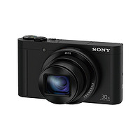 SONY 索尼 黑色数码相机 30倍光学变焦 1820万像素 紧凑型相机 Cyber​​-shot DSC-WX500 BC