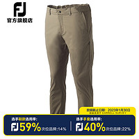 FOOTJOY 高尔夫服装新款男士春季golf运动FJ高性能束脚长裤男装 橄榄绿 88212 XL
