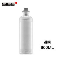 SIGG 希格 瑞士SIGG希格户外运动水杯透明塑料杯tritan塑杯吸嘴杯健身随手杯随手杯 透明色