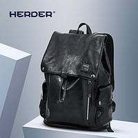 herder 赫登尔 双肩包男潮流旅行休闲背包15.6英寸电脑包大容量大中学生书包