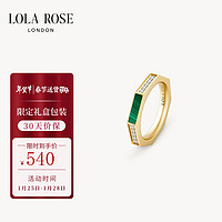 LOLA ROSE罗拉玫瑰八边形系列戒指宝石个性简约时尚饰品新年礼物 LR70022-J码-15.6mm