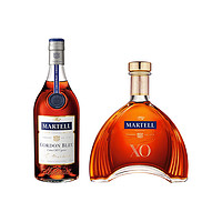 中免日上：MARTELL 马爹利 蓝带XO干邑700ml+XO干邑白兰地 40%vol 700ml