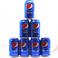 pepsi 百事 可樂經典原味330ml*24罐碳酸飲料汽水清爽解渴整箱聚會批發