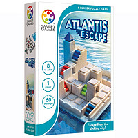 Smart Games SmartGames/爱思极 逃离亚特兰蒂斯 8岁-成人 儿童玩具桌游 立体迷宫路径规划