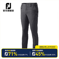 FOOTJOY 高尔夫服装FJ新款男士春季防风golf运动高性能男装长裤 灰黑千鸟格88225 M