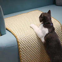 派樂特 貓抓板仿劍麻墊毯貼磨抓器耐磨保護沙發墊子貓咪用品 M碼40*60cm