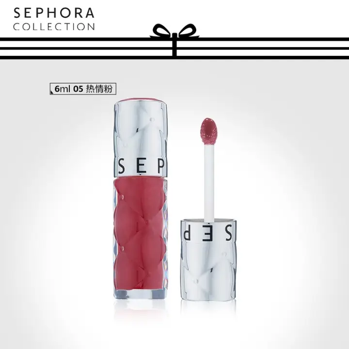 SEPHORA 丝芙兰 丰盈蜜润唇釉 05,热情粉