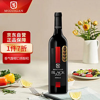 麦格根（McGUIGAN）黑牌 西拉2016 红葡萄酒 750ml 单瓶装