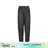 Yohji Yamamoto 山本耀司 男士格子哈伦裤 HG-P73-308-01-03 深灰色