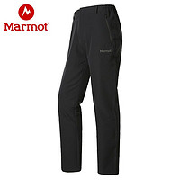 Marmot 土撥鼠 新款M3軟殼褲加厚彈力防潑水透氣耐磨戶外徒步男長褲