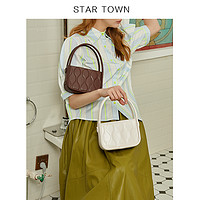 Star Town 繁星小镇 STARTOWN包包2023新款小众高级质感手提包斜挎复古小方包原创手包