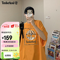 Timberland T恤男夏季新款戶外日常旅行運動上衣寬松橘色短袖潮A27GP A27GPU37/橙色 3XL/195