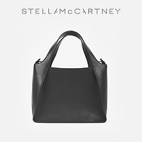 STELLA McCARTNEY 斯特拉·麦卡特尼 [LOGO]Stella McCartney黑色手提袋品牌字母印花中号托特包