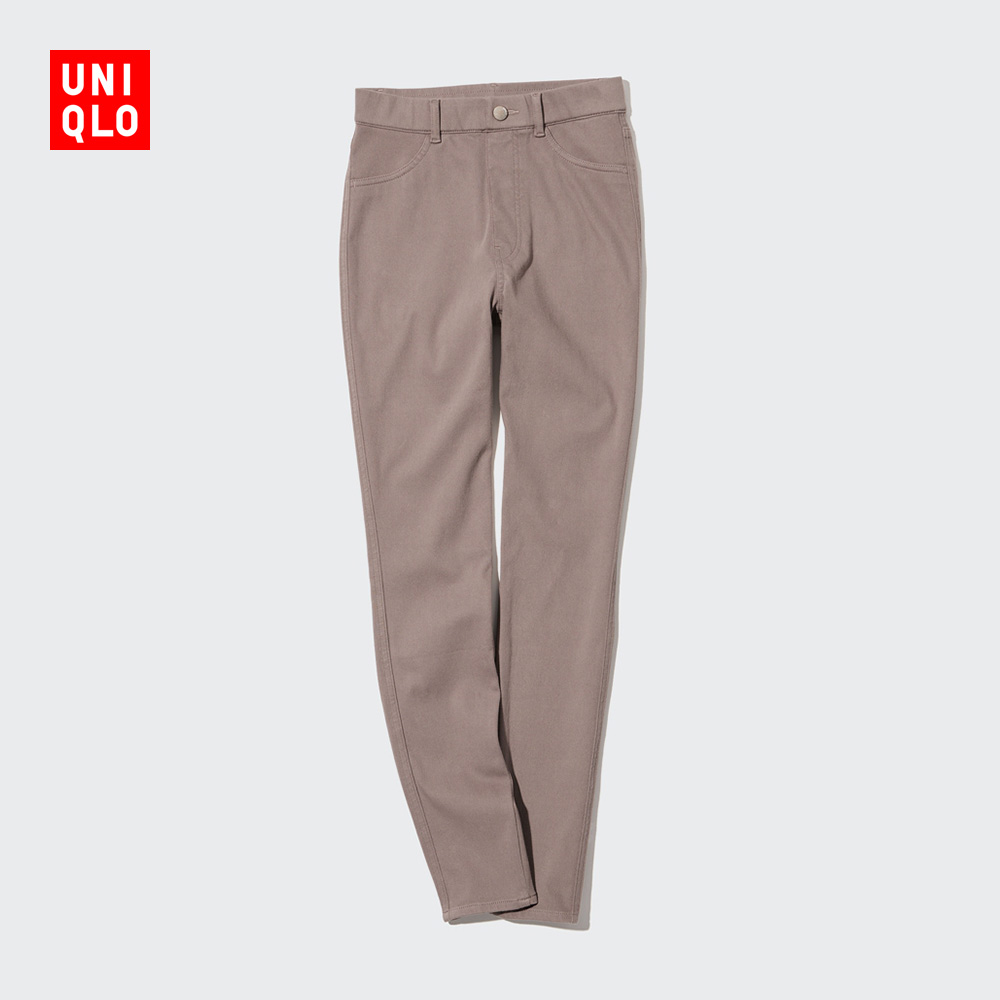 优衣库 女装高弹力高腰紧身长裤(春秋神裤) 450598