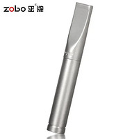 zobo 正牌 清洗型粗中细烟三用微孔过滤烟嘴ZB-379银色磨砂