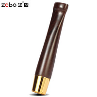 zobo 正牌 粗烟黑檀木拉杆型过滤烟嘴礼盒装ZB-233