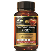 GO Healthy 高之源 450mg Co-Q10辅酶软胶囊（每日一粒）保护心血管健康30粒