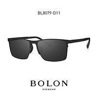 BOLON 暴龍 眼鏡2021新品偏光太陽鏡男士質感鋁鎂方形墨鏡BL8079