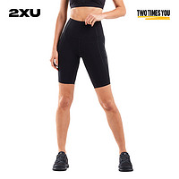 2XU Form系列压缩短裤 女士五分运动裤高腰健身提臀显瘦 WA6161b