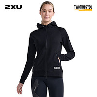 2XU Commute系列女士户外运动卫衣防风保暖全拉链帽衫