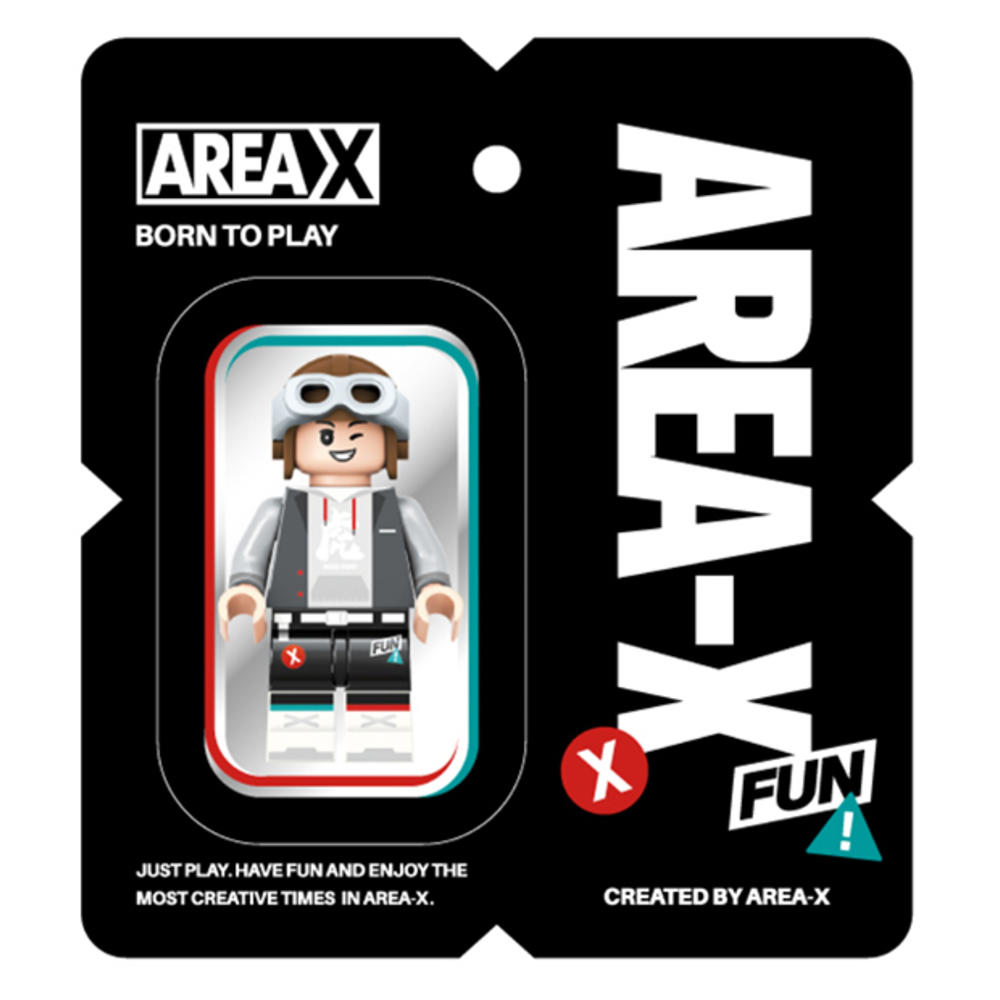 AREAX X砖区 AX0008 AREA-X品牌限定积木人仔