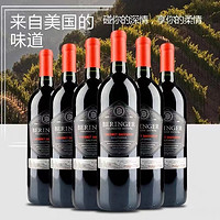 Beringer 贝灵哲 美国原瓶进口红酒贝灵哲创始者赤霞珠干红葡萄酒750ml/瓶