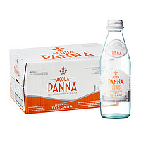 ACQUA PANNA 普娜 折合4元/瓶！普娜饮用水天然进口矿泉水250ml*24玻璃瓶