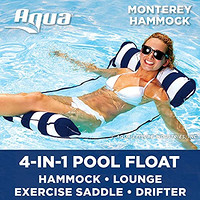 AQUA Monterey 4 合 1游泳池吊床浮床,加厚50%