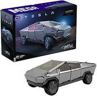 MEGA BLOKS 美高 Mega Construx Tesla Cybertruck积木模型 近50厘米长