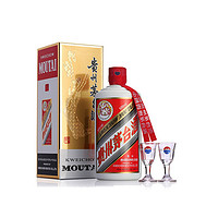 黑卡会员：MOUTAI 茅台 飞天茅台 出口版 2021年 53%vol 酱香型白酒 500ml 礼盒装