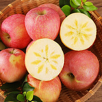美香农场 新疆冰糖心苹果阿克苏红富士苹果  新鲜水果 整箱10斤 8.5斤起  80mm+