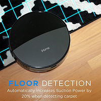 iHome AutoVac 扫地机器人 超强吸力 清洁宠物毛发 地板 地毯 干湿两用 APP连接