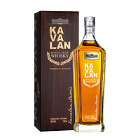 KAVALAN 金车 噶玛兰台湾省经典单一麦芽威士忌洋酒700ml礼盒装