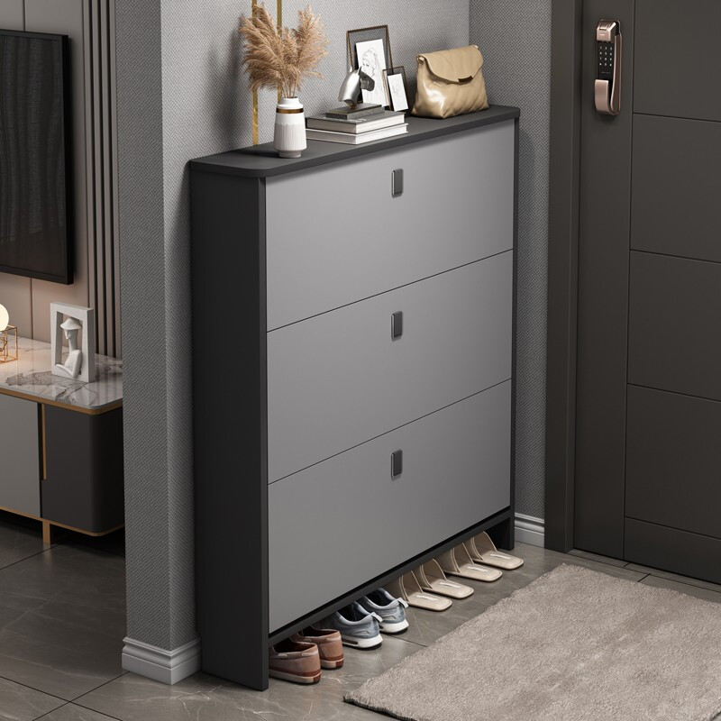 SHICY 实采 新品鞋柜家用门口简易大容量小户型收纳阳台北欧储物柜简约现代柜