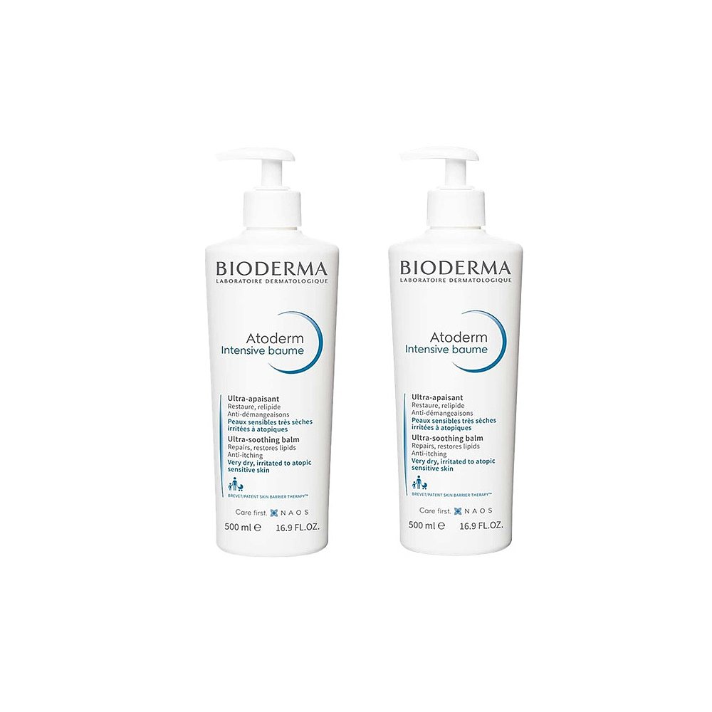 BIODERMA 贝德玛 欧洲直邮Bioderma贝德玛赋妍滋养修护润肤霜500ml*2瓶装