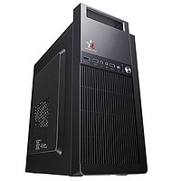 和谐号 XS-6100 锐龙5 企用办公家用设计台式电脑主机（AMD锐龙R5-5600G 16G 512G SSD 商务键鼠 ）