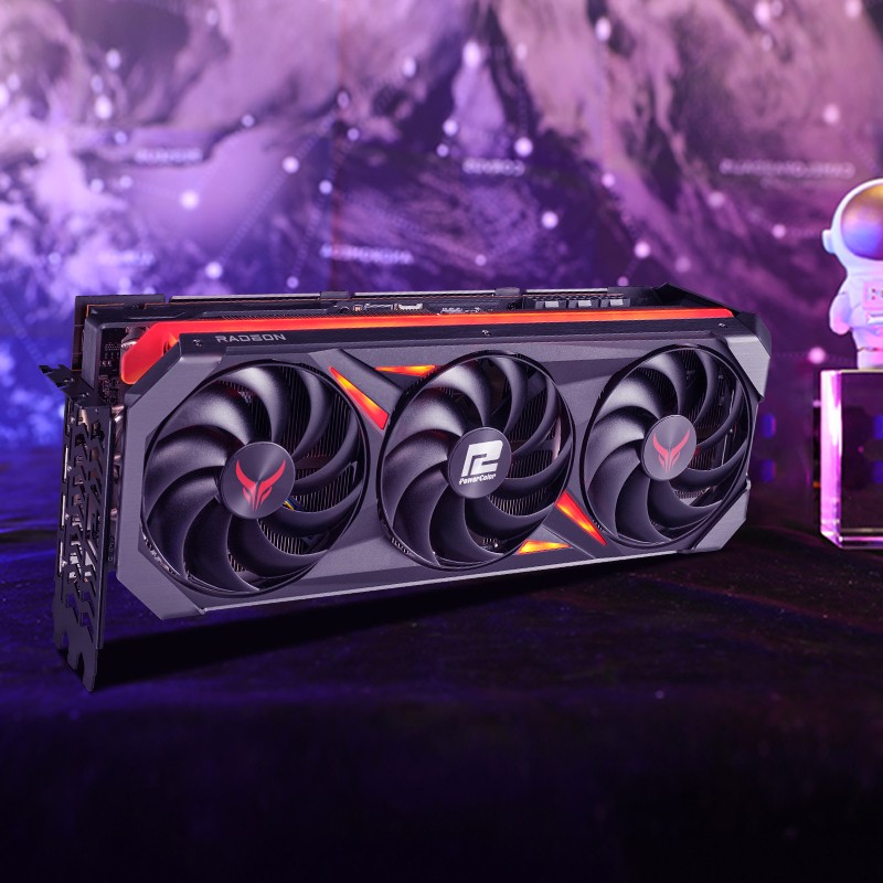 AMD撼讯RX7900xt/7900XTX红魔台式机电脑游戏独立显卡