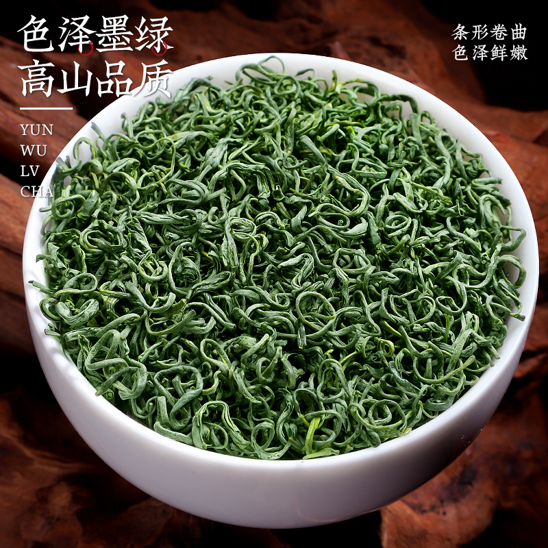 陈一凡 特级高山云雾茶2023新茶叶春茶头采绿茶浓香型礼盒装500g
