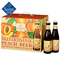 SAM 比利时进口 桃子啤酒 250ml*12