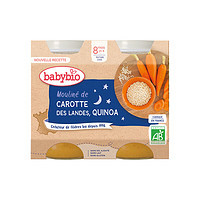 babybio 伴宝乐 胡萝卜藜麦有机即食泥2