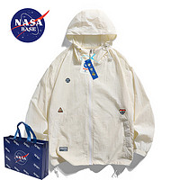 NASA SOLAR NASA BASE夏季凉感皮肤衣UPF50+薄款防晒衣男款情侣潮流外套男装