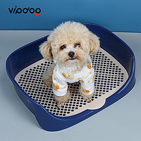 VIP DOG 頑皮狗 狗狗用品 小型犬狗廁所 藍色小號（標準套餐）