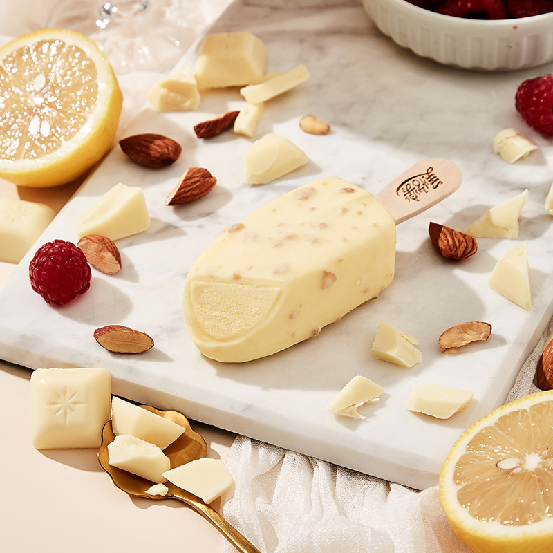 美怡乐迷你脆宝香草味榴莲味冰淇淋雪糕组合40g*30支