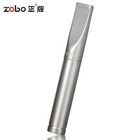 zobo 正牌 清洗型粗中细烟三用微孔过滤烟嘴ZB-379银色磨砂