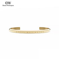 Daniel Wellington DW手镯女 男女同款时尚欧美简约大气金色开口情侣可调节手环