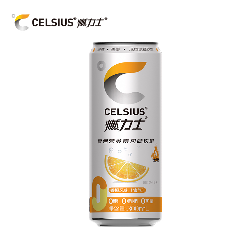 CELSIUS 燃力士 无糖饮料复合营养素饮料300ml*4罐