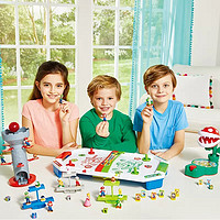 88VIP：森贝儿家族 超级马力欧马里奥大冒险豪华版儿童桌游游戏平衡塔吞食花