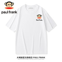 Paul Frank/大嘴猴短袖男女同款T恤夏季新款圆领潮牌纯棉情侣上衣 PFATE232G16M彩蓝 3XL 180/100A