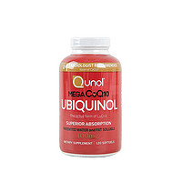 Qunol Mega脂溶性輔酶CoQ10 120粒 養護健康